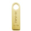 USB флеш 64GB Hi-Rali Shuttle Series Gold (HI-64GBSHGD)