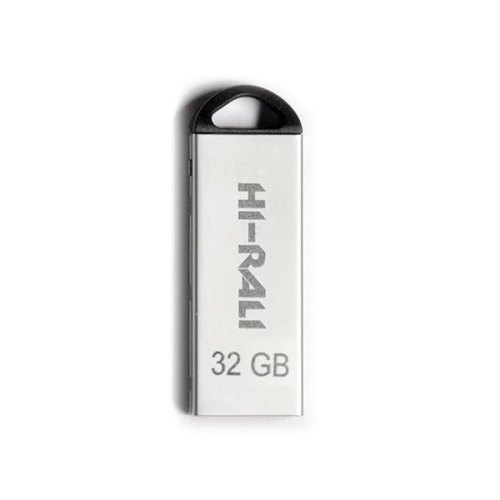 USB флеш 32GB Hi-Rali Fit Series Silver (HI-32GBFITSL)