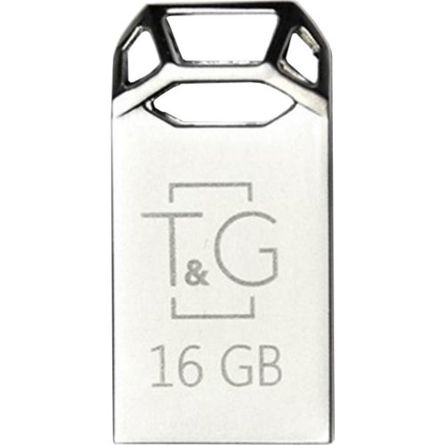 USB флеш 16GB T&G 110 Metal Series Silver (TG110-16G)