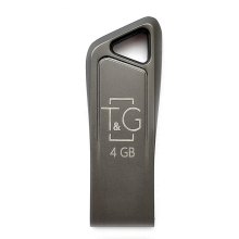 USB флеш 4GB T&G 114 Metal Series Silver (TG114-4G)