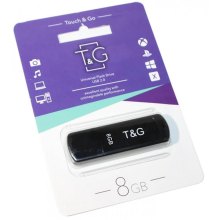 USB флеш 8GB T&G Classic Series Black (TG011-8GBBK)