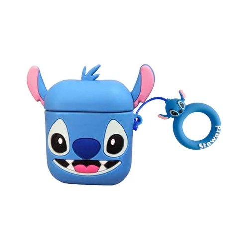 Airpods 1/2 Silicon case Cartoon series BIG HERO Unicorn New Blue