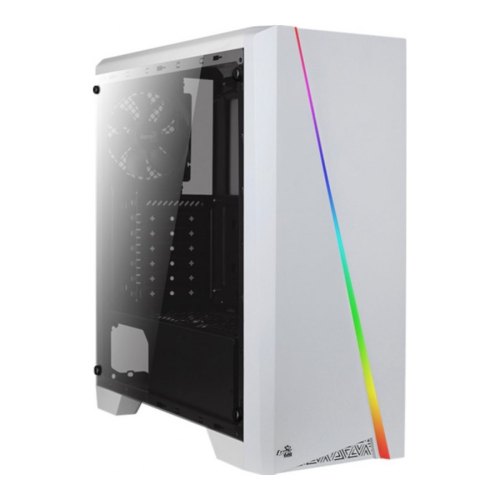 Корпус Aerocool Cylon WG RGB Tempered Glass White