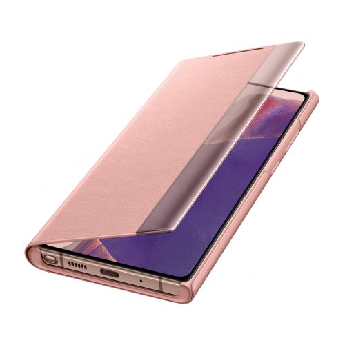 Чохол Samsung N980 (Note 20) EF-ZN980CAEGRU Clear View Cover, Copper Brown