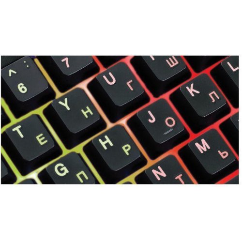 Клавіатура дротова, Real-El Comfort 7011 Backlit (EL123100043)