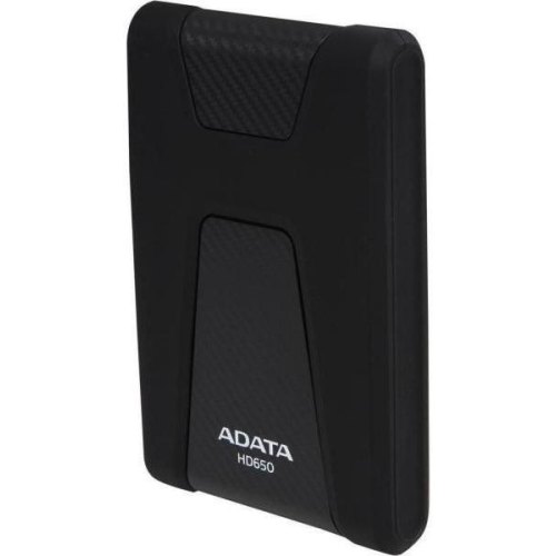 Зовнішній жорсткий диск 1TB ADATA DashDrive Durable HD650 (AHD650-1TU31-CBK) 2.5 USB3.1 Black