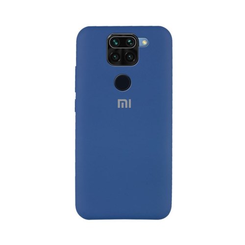 Чохол Silicone Case для Xiaomi Redmi Note 9, Blue