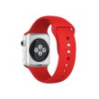 Ремінець Silicone Watch band for Apple Watch 38mm Red