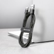 Кабель Baseus Cafule Cable USB For Type-C 3A 1.0M Gray/Black