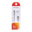 Кабель Grand-X USB-micro USB PM025W, 2.5m, 100% Cu, White