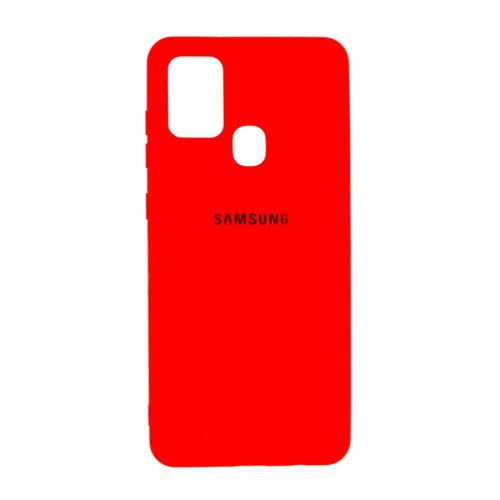 Чохол Silicone Case для Samsung A217/A21s (2020), Red