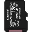 microSDXC карта 128Gb Kingston class10 без адаптера UHS-I R100MB/s (SDCS2/128GBSP)