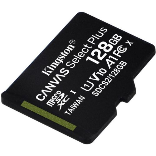 microSDXC карта 128Gb Kingston class10 без адаптера UHS-I R100MB/s (SDCS2/128GBSP)