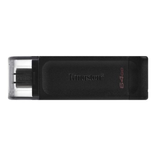 USB флеш Kingston   64GB USB 3.2 Type-C Gen 1 DT70