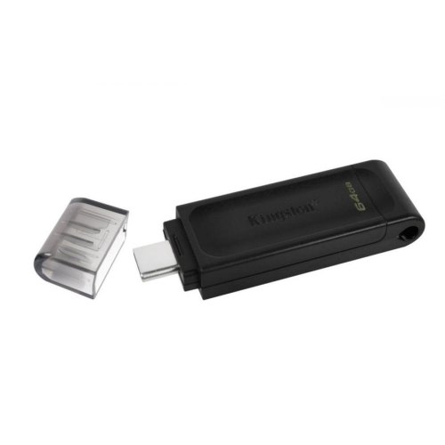 USB флеш Kingston   64GB USB 3.2 Type-C Gen 1 DT70