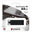 USB флеш Kingston   64GB USB 3.2 Type-C Gen 1 DT70