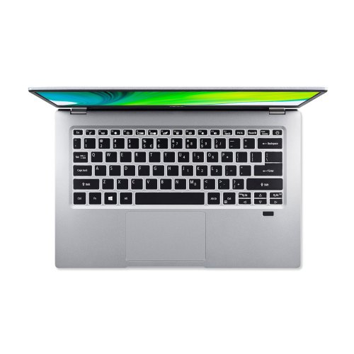 Ноутбук Acer Swift 1 SF114-33-P229 (NX.HYSEU.00C) Pure Silver 14 IPS (1920x1080) Full HD, матовый / Intel Pentium Silver N5030 (1.1 - 3.1 ГГц) / RAM