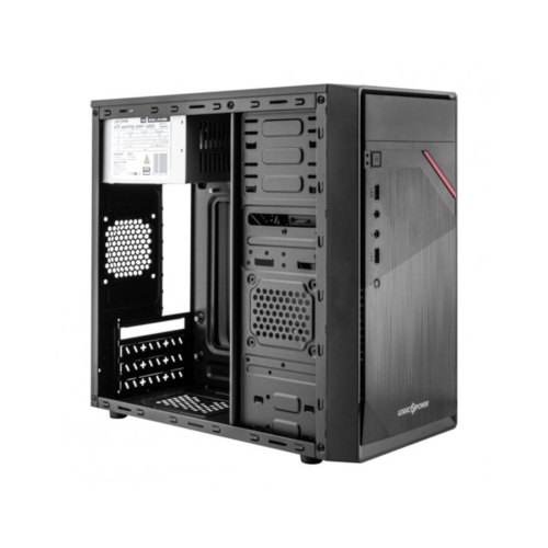Корпус Logicpower 6105-400W 12см, 2xUSB2.0, Black