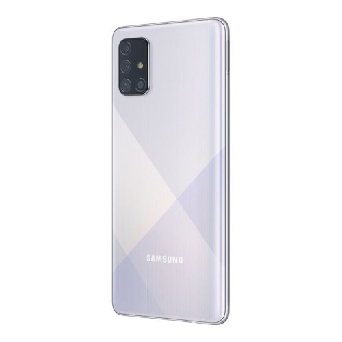 (УЦІНКА)Смартфон Samsung Galaxy A71 (A715F) Silver ** вітринний, дефект на рамці, потертості
