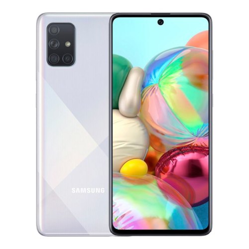 (УЦІНКА)Смартфон Samsung Galaxy A71 (A715F) Silver ** вітринний, дефект на рамці, потертості