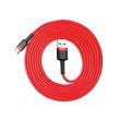Кабель Baseus Cafule Cable USB For Type-C 3A 2.0M Red/Red