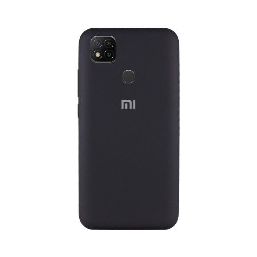 Чохол Silicone Cover Full Protective Xiaomi Redmi 9C/10A (black)