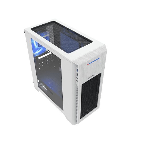 Корпус GameMax H603 без БП, White Miditower
