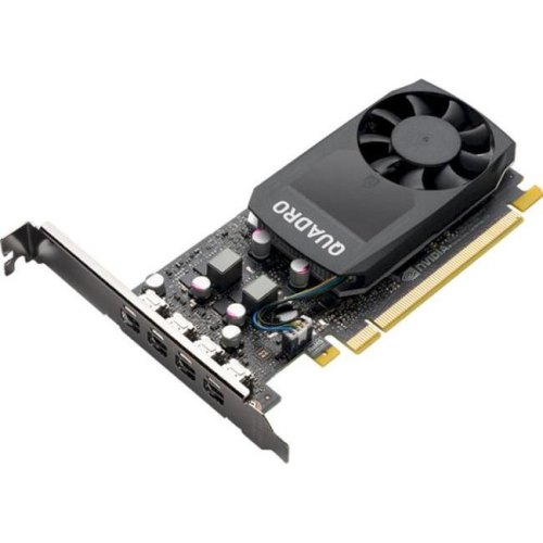 Відеокарта PNY NVIDIA QUADRO PASCAL 640 CUDA cores 4G D5 4mDP/1DVI QUADRO P1000V2 2GB 4mDP/1DP