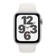 Смарт годинник Apple Watch Series SE GPS, 44mm Silver Aluminium Case with White Sport Band