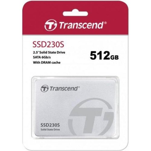 Накопичувач SSD 2.5 Transcend SSD230S Premium 512GB SATAIII 3D TLC (TS512GSSD230S)