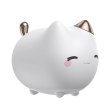 Нічник Baseus Cute series kitty silicone night light White