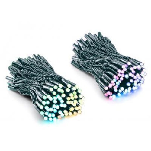 Smart LED Гірлянда Twinkly Pro Strings RGBW 250, одинарна лінія, AWG22, IP65, зелений