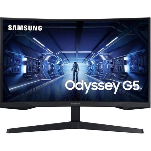 Монітор, Samsung Odyssey G5 LC27G55T (LC27G55TQWIXCI), 27, VA, 2560x1440, 144Гц