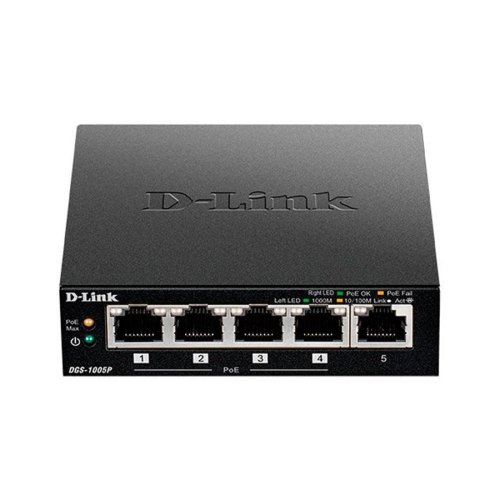 Комутатор D-Link DGS-1005P