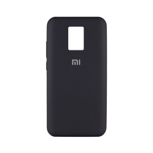 Чохол Silicone Cover Full Protective Xiaomi Redmi Note 9s / Pro / Max (black)