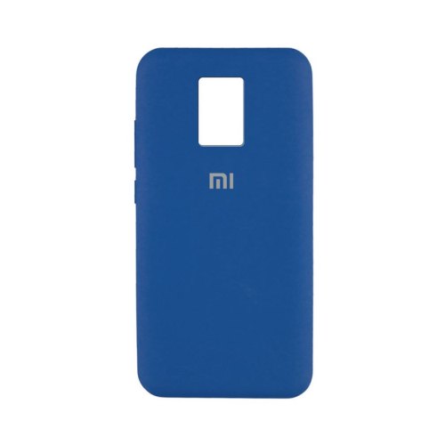 Чохол Silicone Cover Full Protective Xiaomi Redmi Note 9s / Pro / Max (cobalt blue)