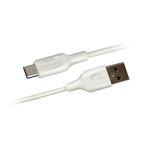 Кабель Crown MicroUSB CMCU-004M (White)
