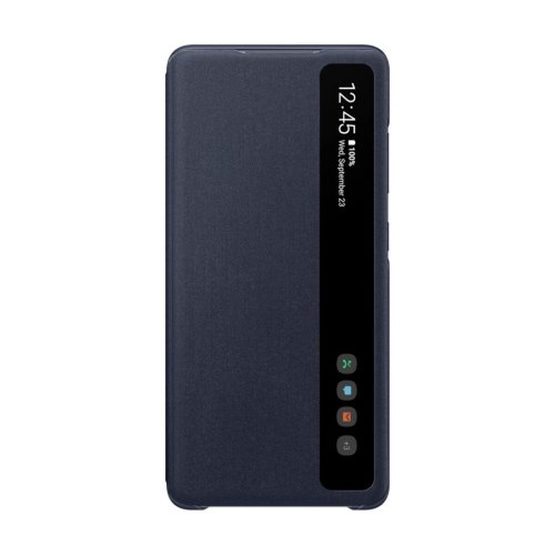 Чохол Samsung G780 (S20 FE) EF-ZG780CNEGRU Clear View Cover, Navy