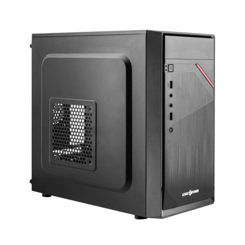 Корпус LogicPower 6105 Black (LP10387) 400Вт, Mini-ITX, MicroATX