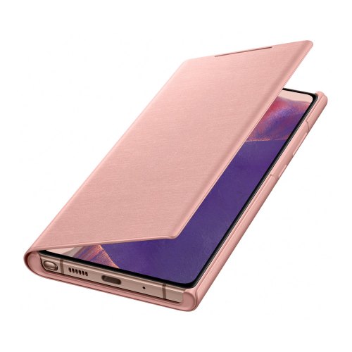 Чохол Samsung N980 (Note 20) EF-NN980PAEGRU LED View Cover, Copper Brown