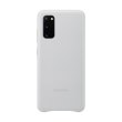 Чохол Samsung G980 (S20) Leather Cover EF-VG980LSEGRU, Grayish White