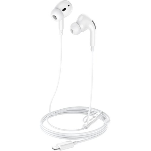 Гарнітура дротова Hoco M1 Pro 3.5 mm Stereo Sound, White