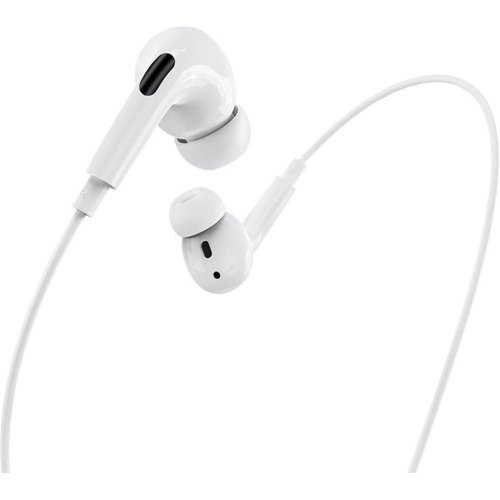 Гарнітура дротова Hoco M1 Pro 3.5 mm Stereo Sound, White