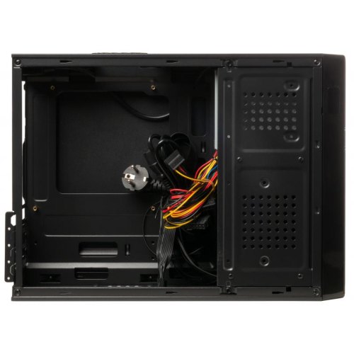 Корпус Vinga (CS312B) з БЖ 400Вт, Mini-ITX, MicroATX