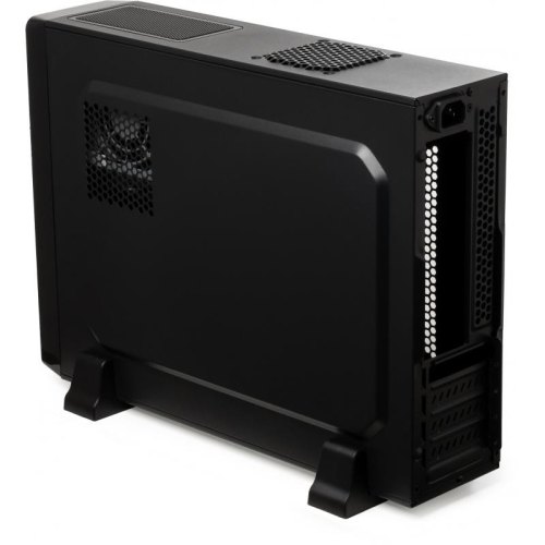 Корпус Vinga (CS312B) з БЖ 400Вт, Mini-ITX, MicroATX