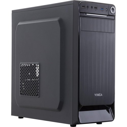 Корпус Vinga (CS204B) 400Вт, ATX, Mini-ITX, MicroATX