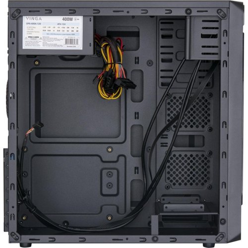 Корпус Vinga (CS204B) 400Вт, ATX, Mini-ITX, MicroATX