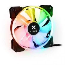 Кулер Vinga RGB fan-02 1 120 мм FDB Bearing (гідродинамічний) 1200RPM пластик 22.5 d