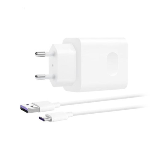 Мережевий зарядний пристрiй Huawei SuperCharge (Max 22.5W) CP404B White