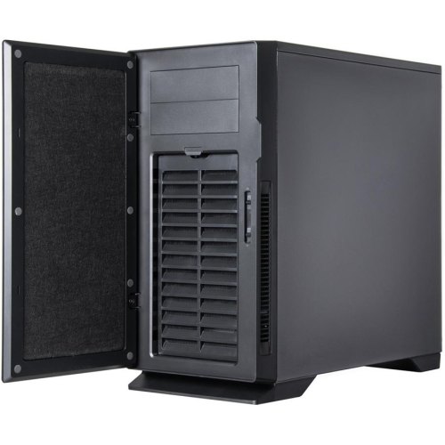 Корпус без БЖ Vinga Black Widow, ATX, Mini-ITX, Micro-ATX